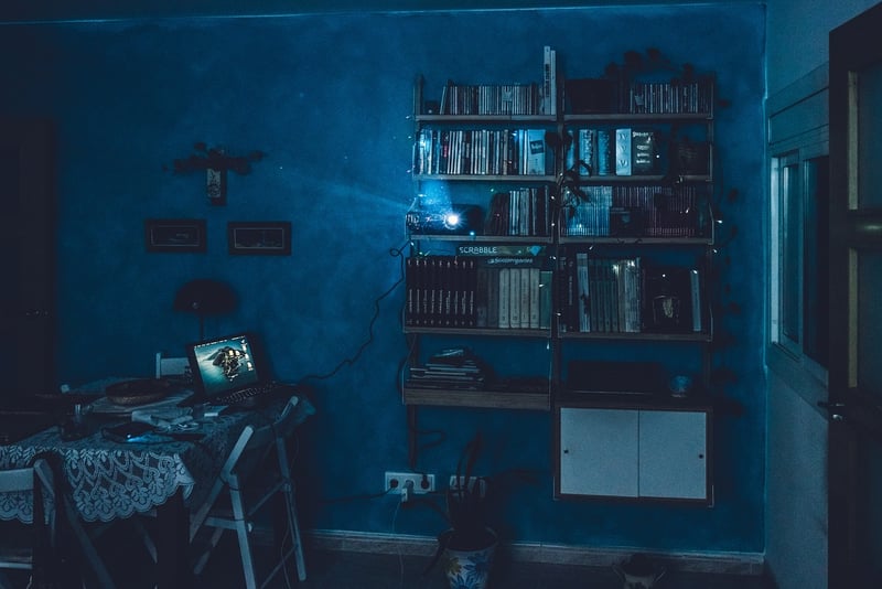 Movie Reel Projector